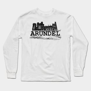 Arundel Castle - World Cities Series by 9BH Long Sleeve T-Shirt